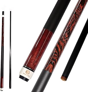 Professional Carbon Fiber Pool Cue 2 Piece 12.4mm Shaft Uni-Loc Joint