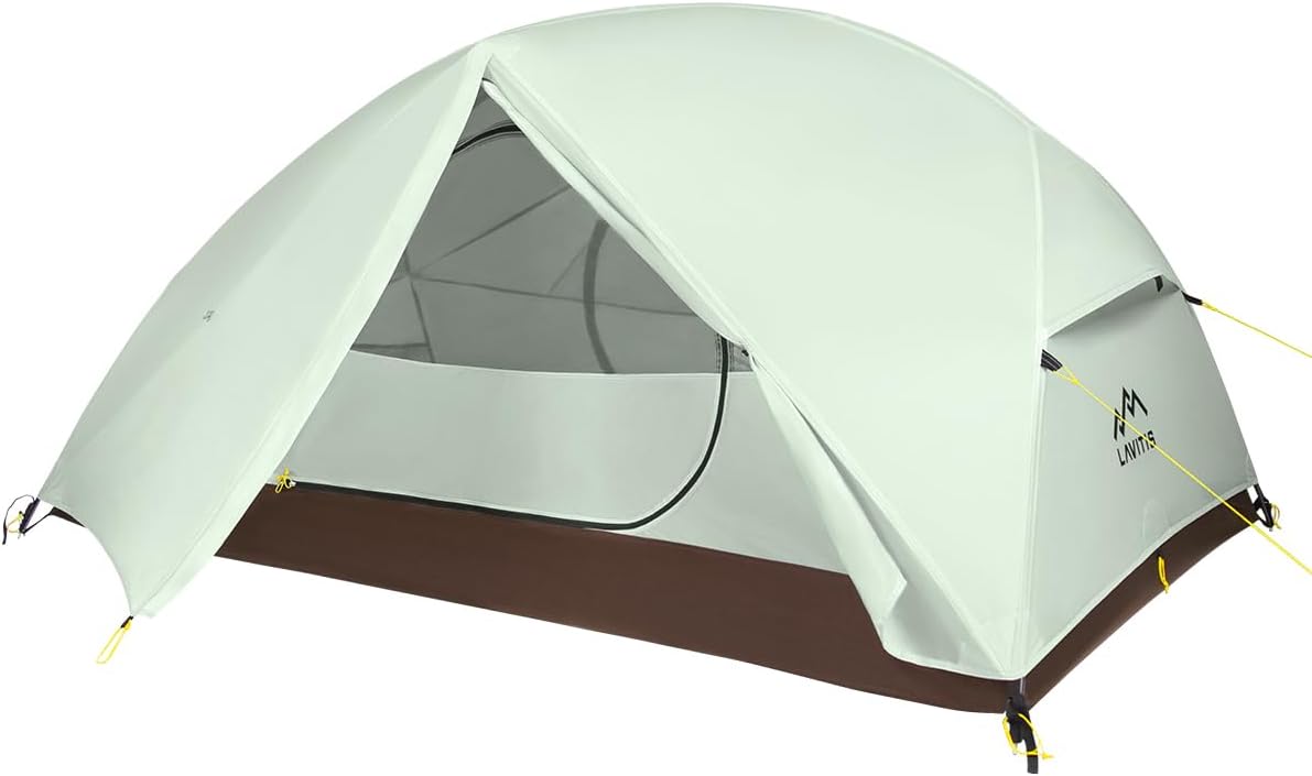 Professional 2-Person Dome Backpacking Tent 7001 Aluminum Poles Lightweight 3-4 Season