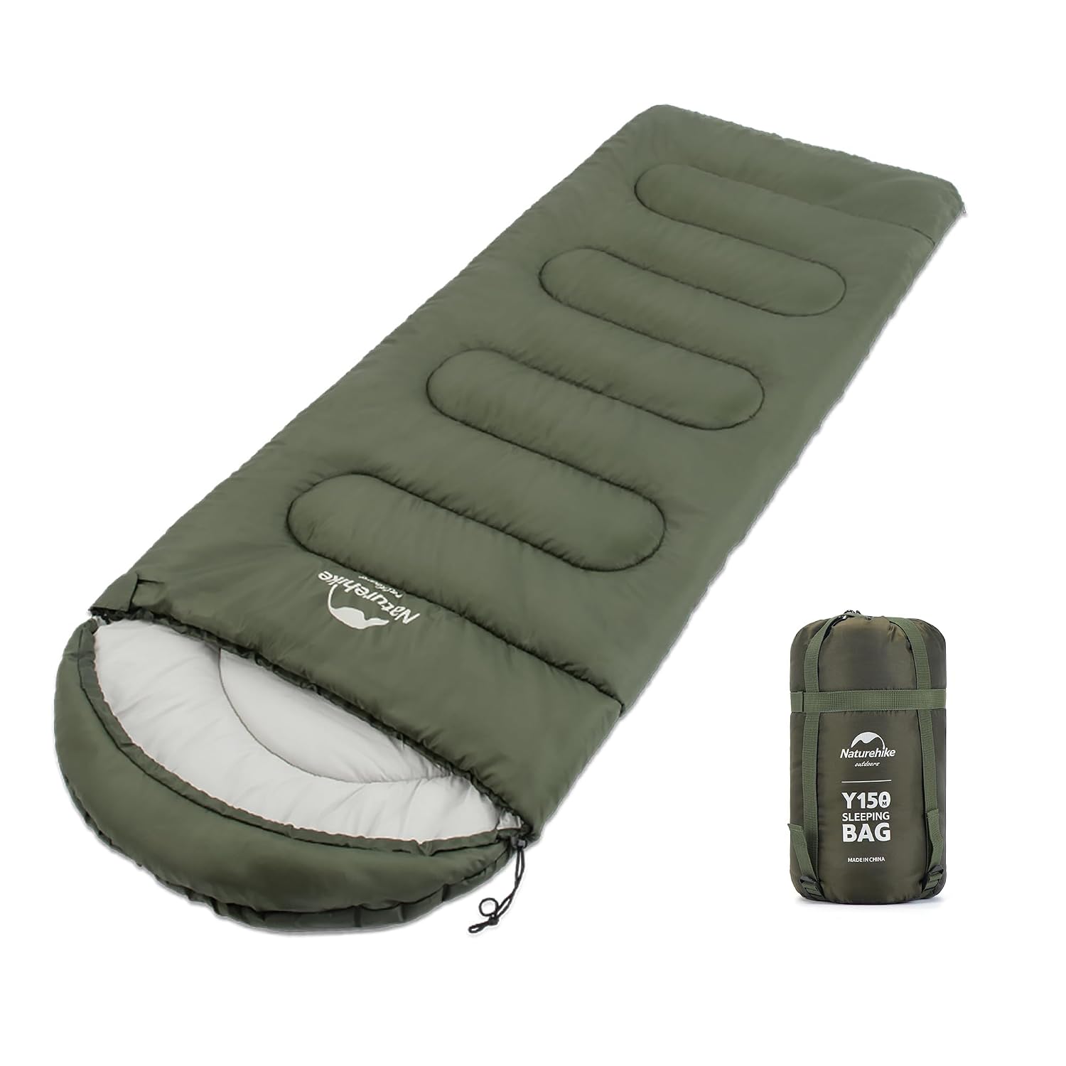 Camping Sleeping Bag Waterproof Lightweight Portable Envelope Sleeping Bag for Adults