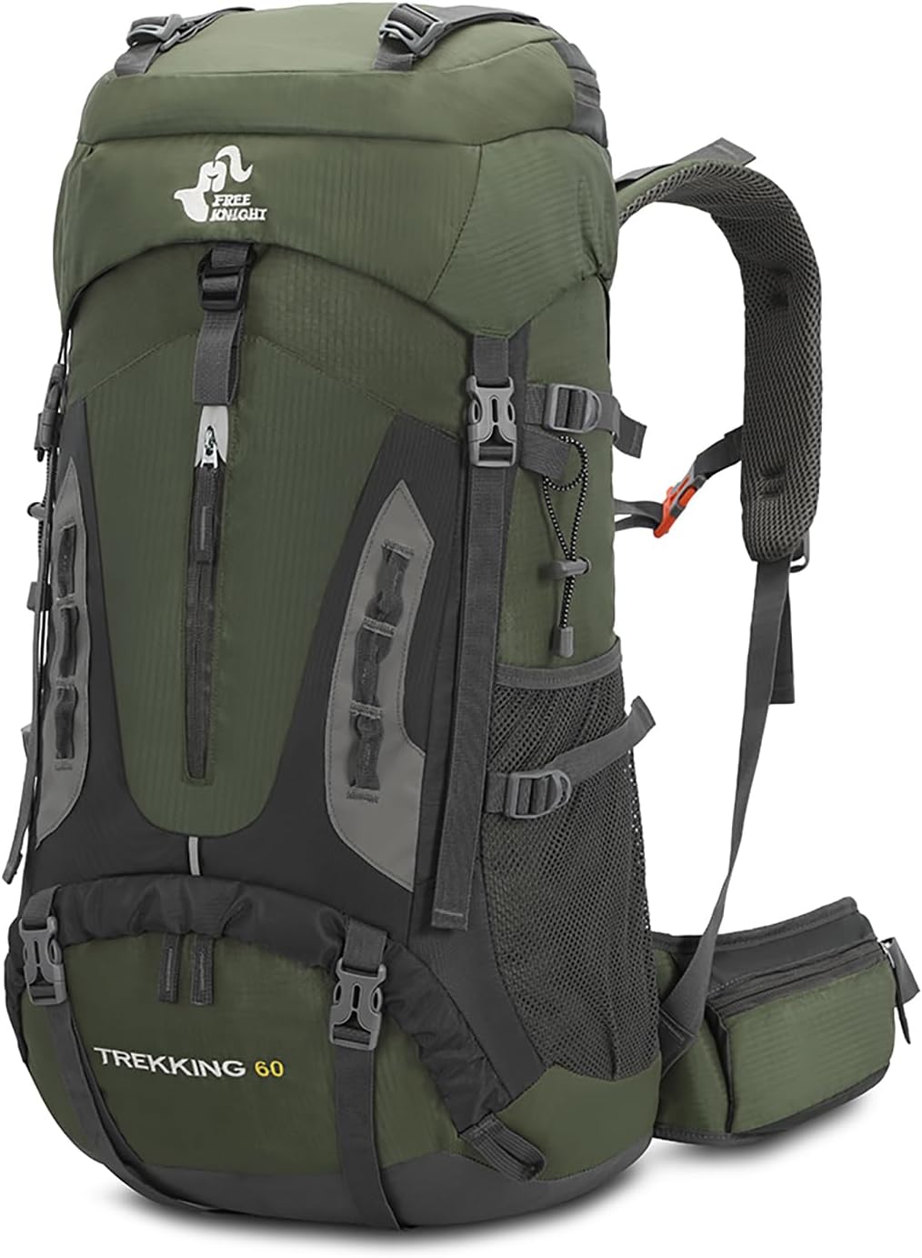 Hiking Backpack 60L Lightweight Water Resistant Travel Daypack for Outdoor Camping