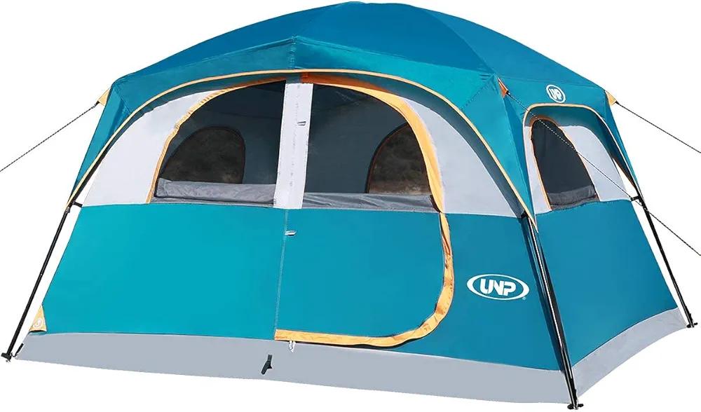 Outdoor Expedition Professional Large Tent 6 Person Camping Family Tent Waterproof Windproof