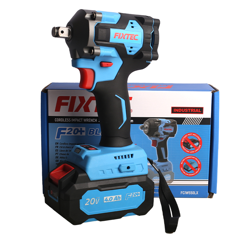 FIXTEC Electric Impact Wrench 1/2 Inch 850W Heavy Duty Industrial Power Tool