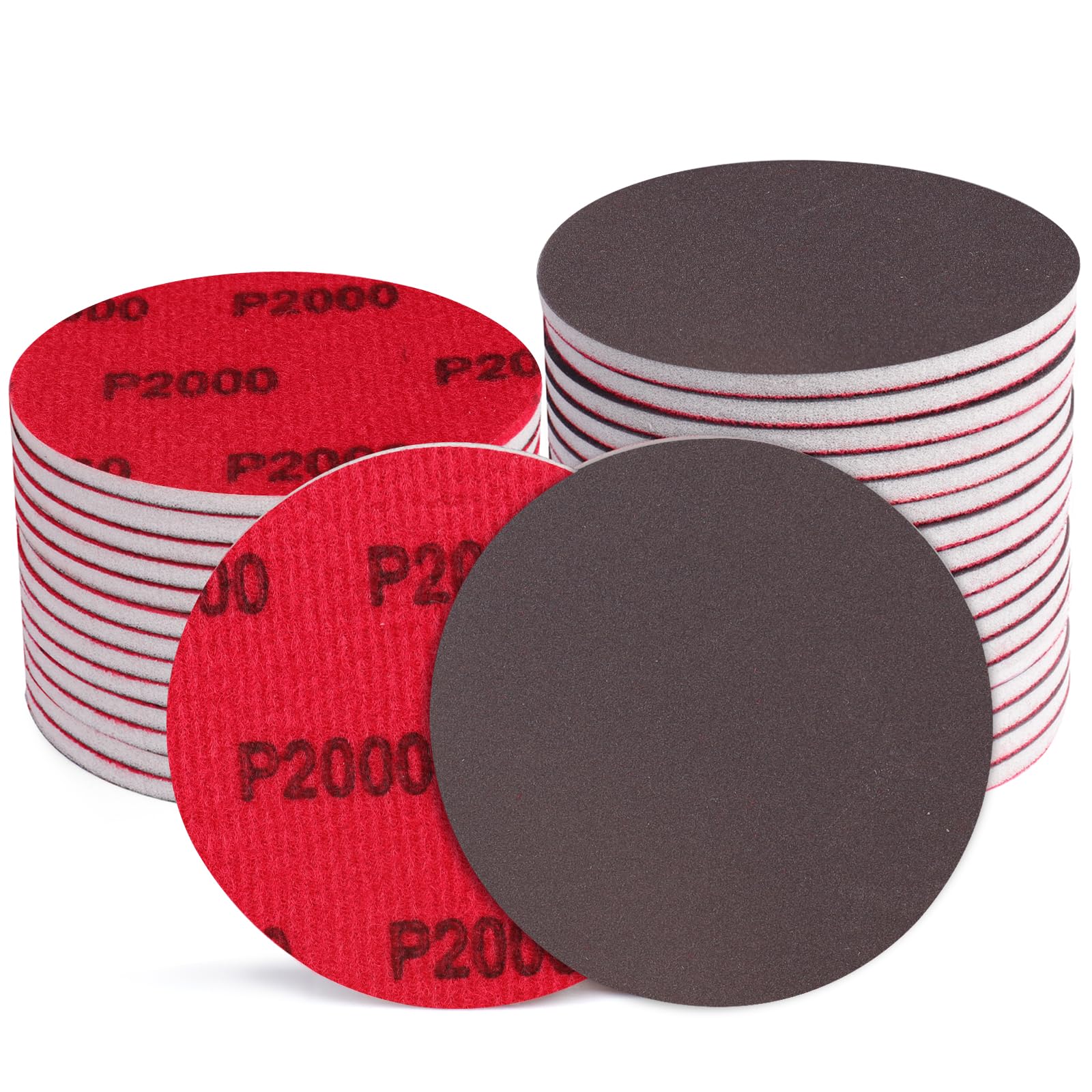 FUTURE Sanding Discs 5 Inch Hook and Loop Sandpaper 80-2000 Grit Wood Metal