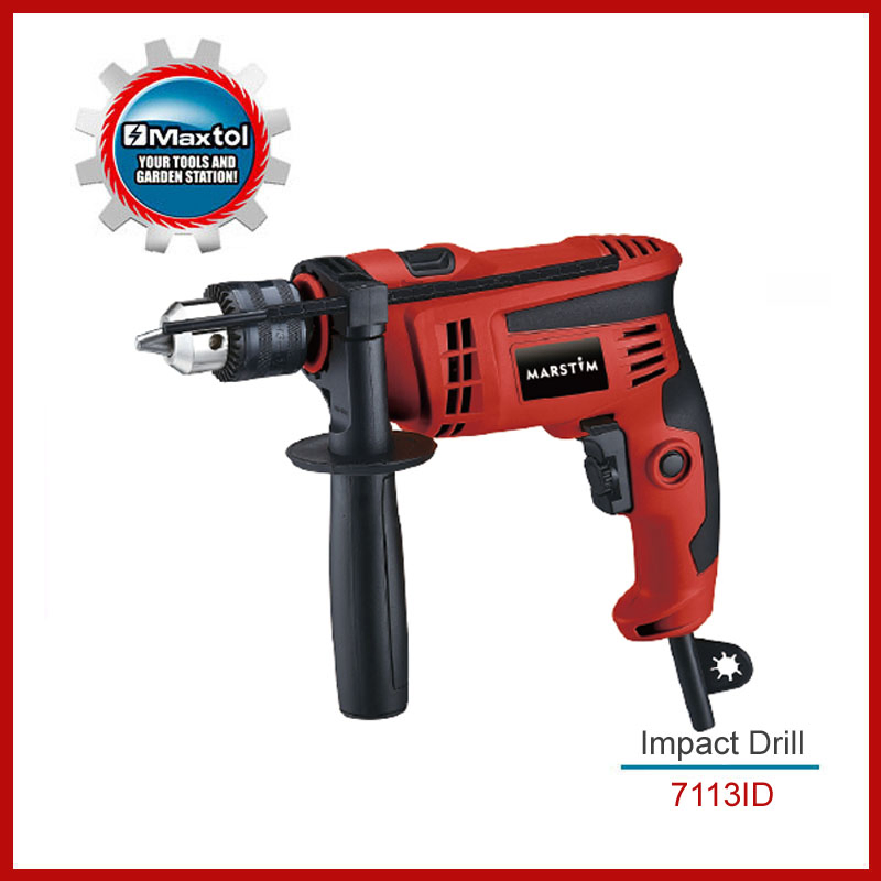 UYUSTOOLS Impact Drill 710W 13mm Hammer Drill Concrete Metal Wood