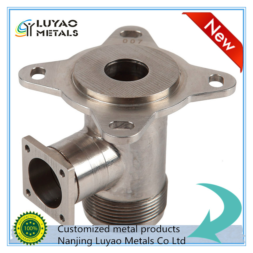 Marine Equipment CNC Machining Stainless Steel Valve Components Corrosion Resistant