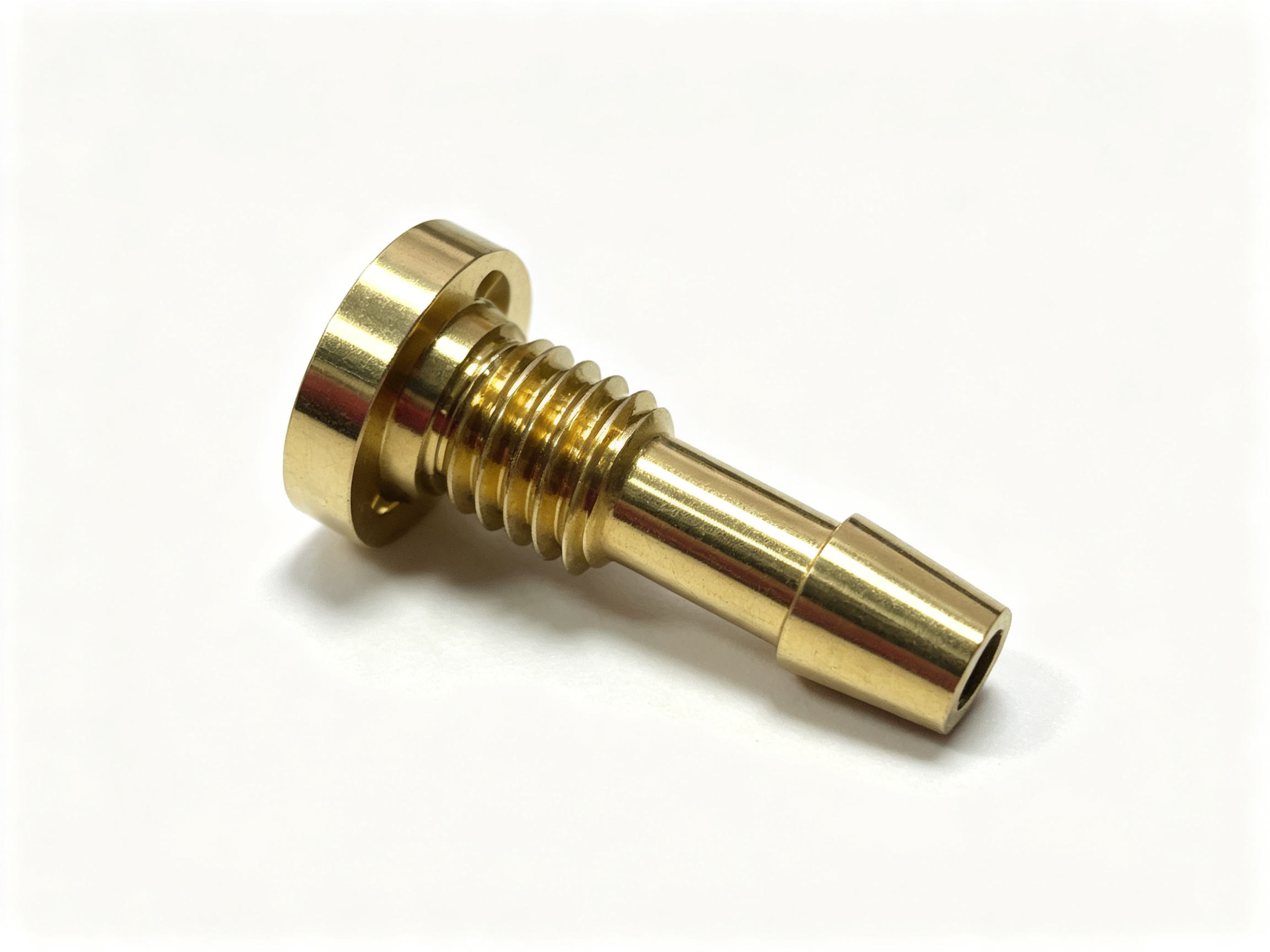 CNC Machining Brass Fittings Pneumatic Components Precision Turned Parts