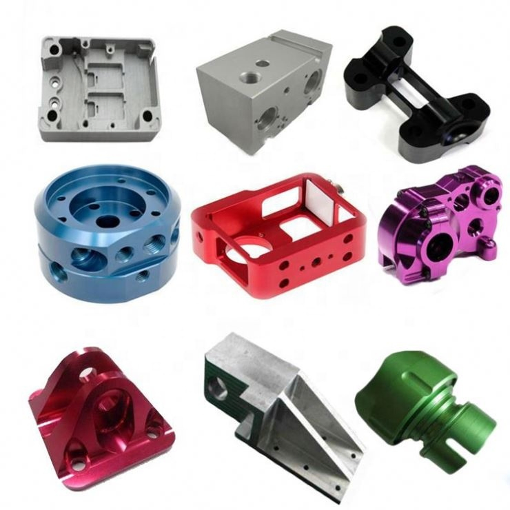 Aluminum CNC Machining Vacuum Pump Components Anodized Precision Parts
