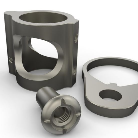 CNC Machining Titanium Alloy Medical Parts Surgical Instruments Components