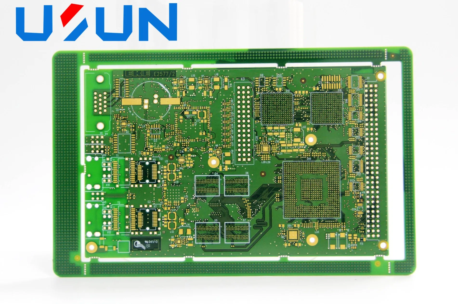 4 Layer Multilayer PCB Impedance Controlled Board for Industrial Control