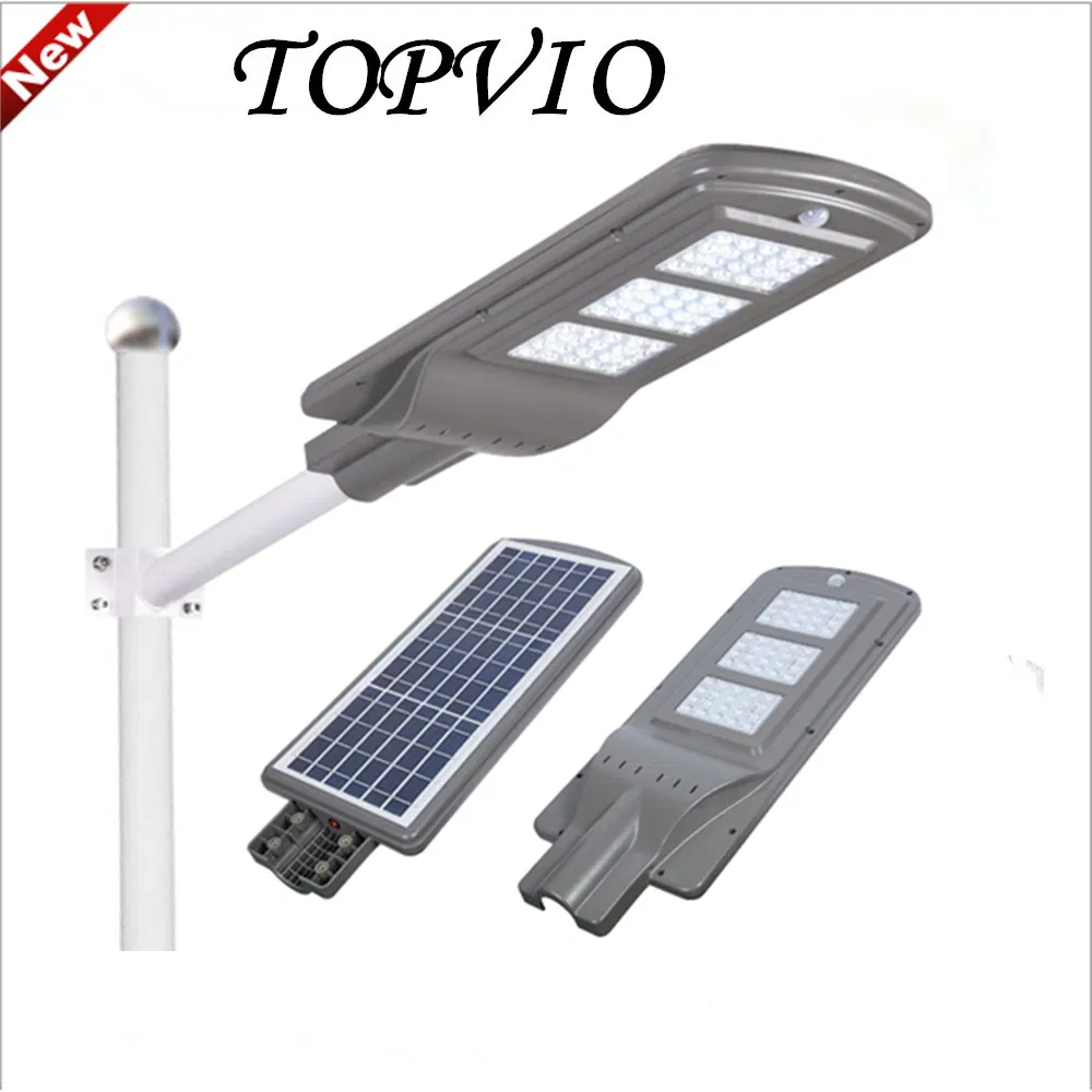 60W All in One Solar Street Light Integrated LED Lamp
