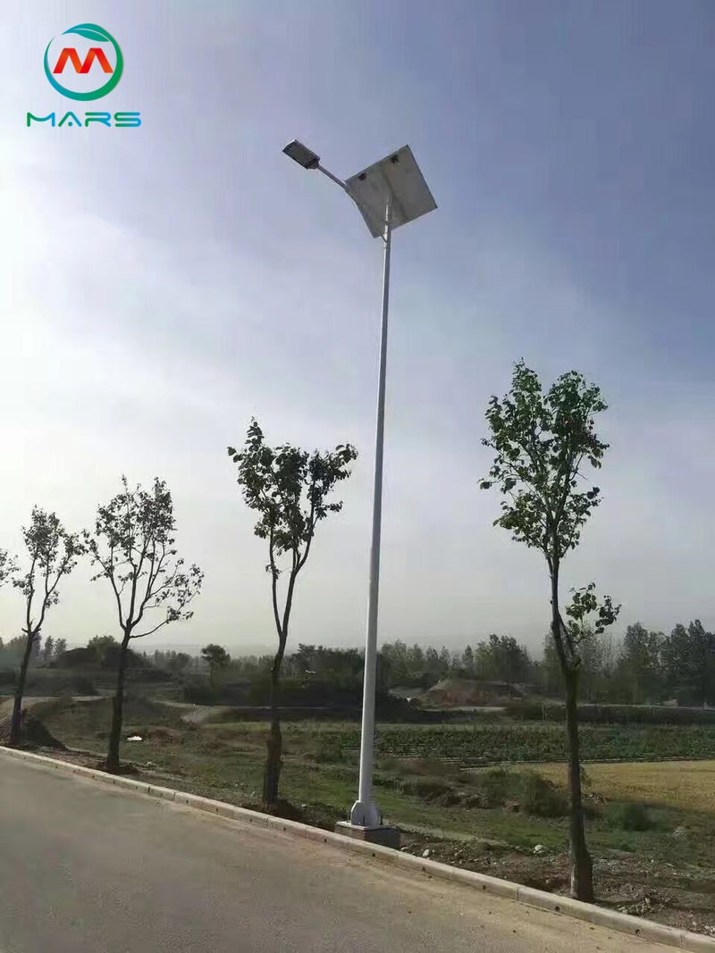 40W Integrated Solar LED Street Light Garden Road