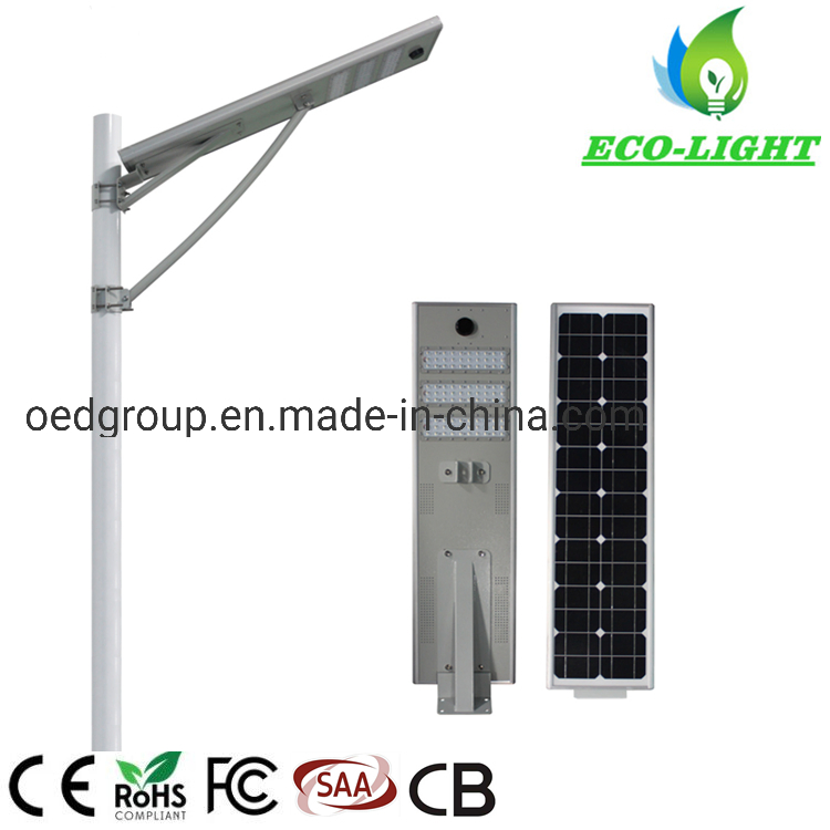 50W Solar LED Street Light Outdoor Courtyard Light