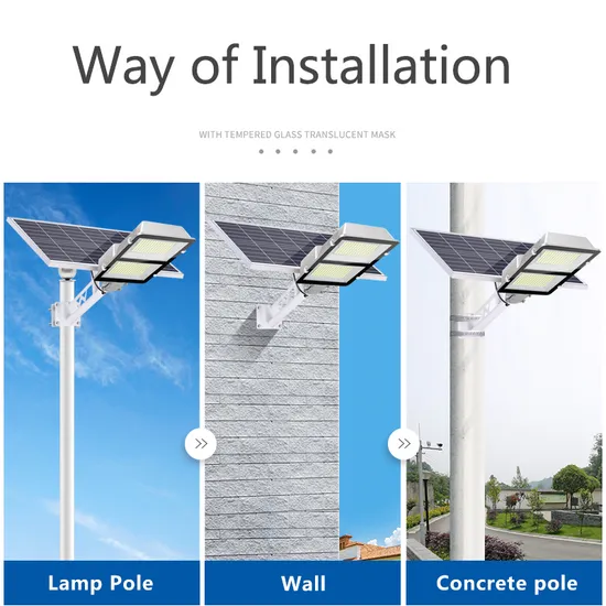 150W Split Solar Street Light High Power Commercial