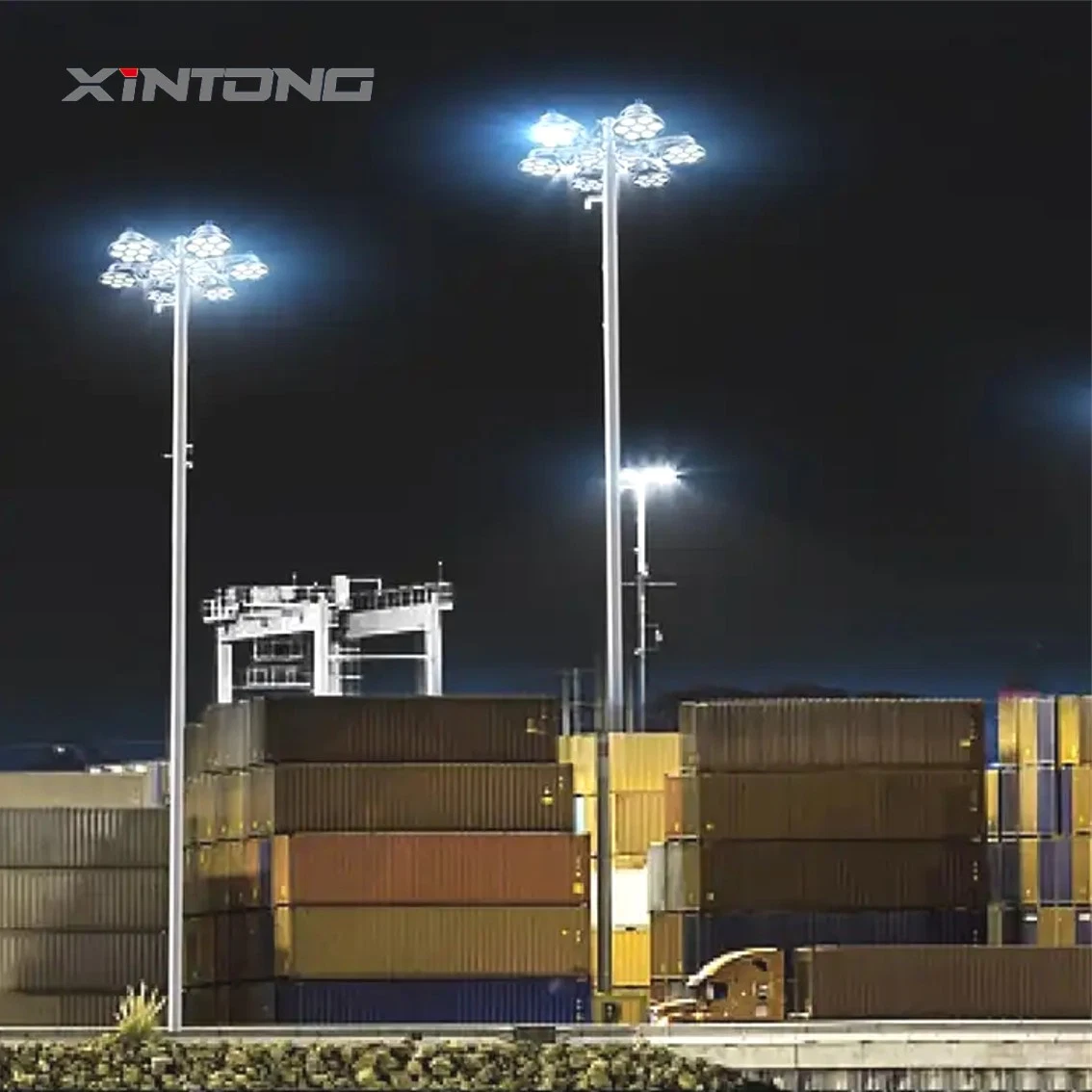 12M High Mast Light Pole 400W LED Flood Light