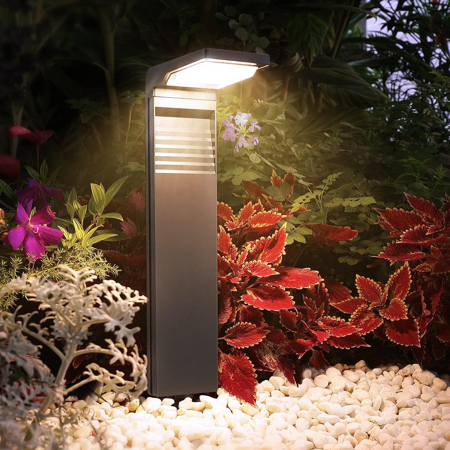 30W Solar Garden Light Pathway Warm White