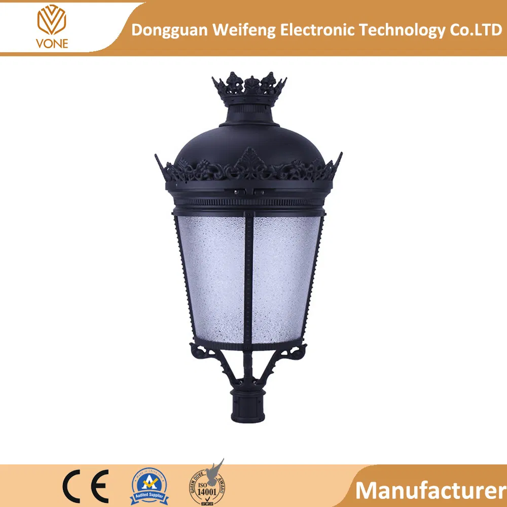70W LED Post Top Light Decorative Pole Light