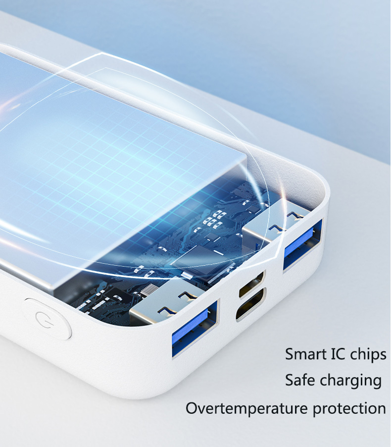 10000mAh Polymer Power Bank Portable Charger