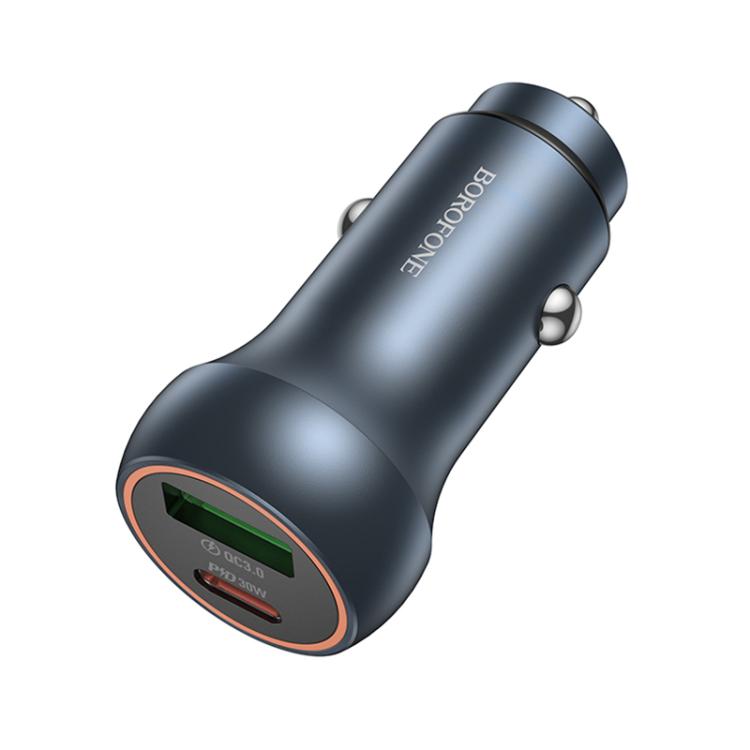 Car Charger 48W Dual USB-C + USB-A Fast Charging