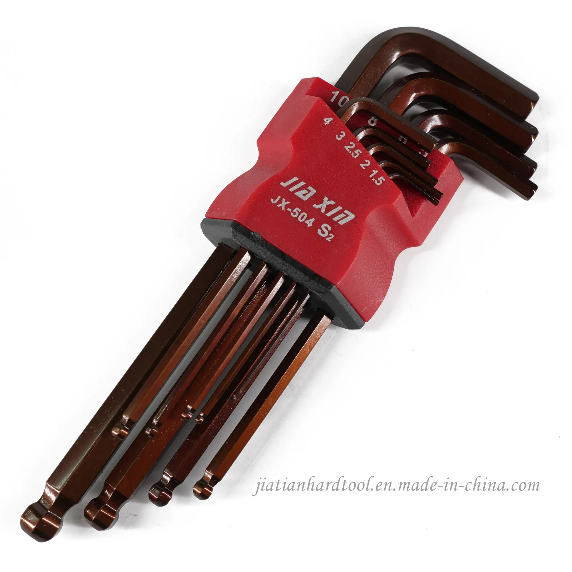 Hex Key Allen Wrench Set 9 Piece Metric Long Arm