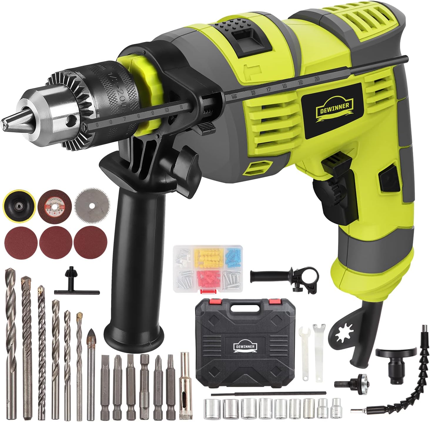 710W Impact Drill 13mm Keyed Chuck Hammer Drill
