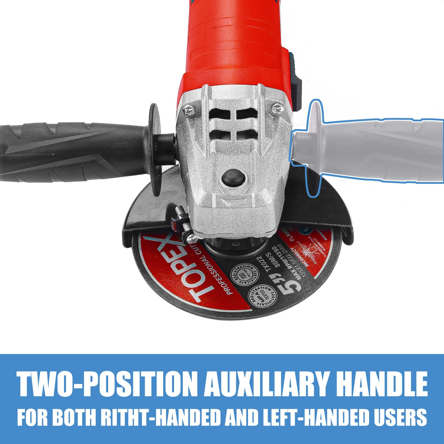 900W Angle Grinder 125mm Heavy Duty Industrial Grade
