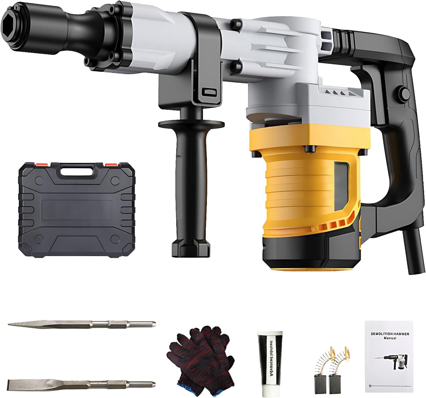 1200W Demolition Hammer Heavy Duty Electric Breaker