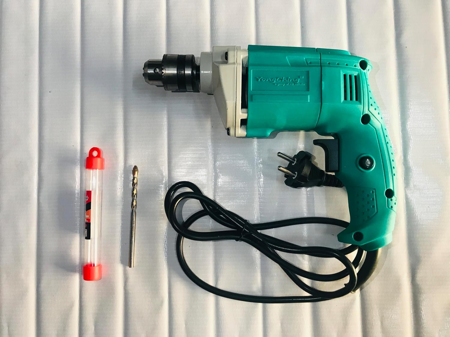 10mm Electric Drill 500W Keyless Chuck Pistol Grip
