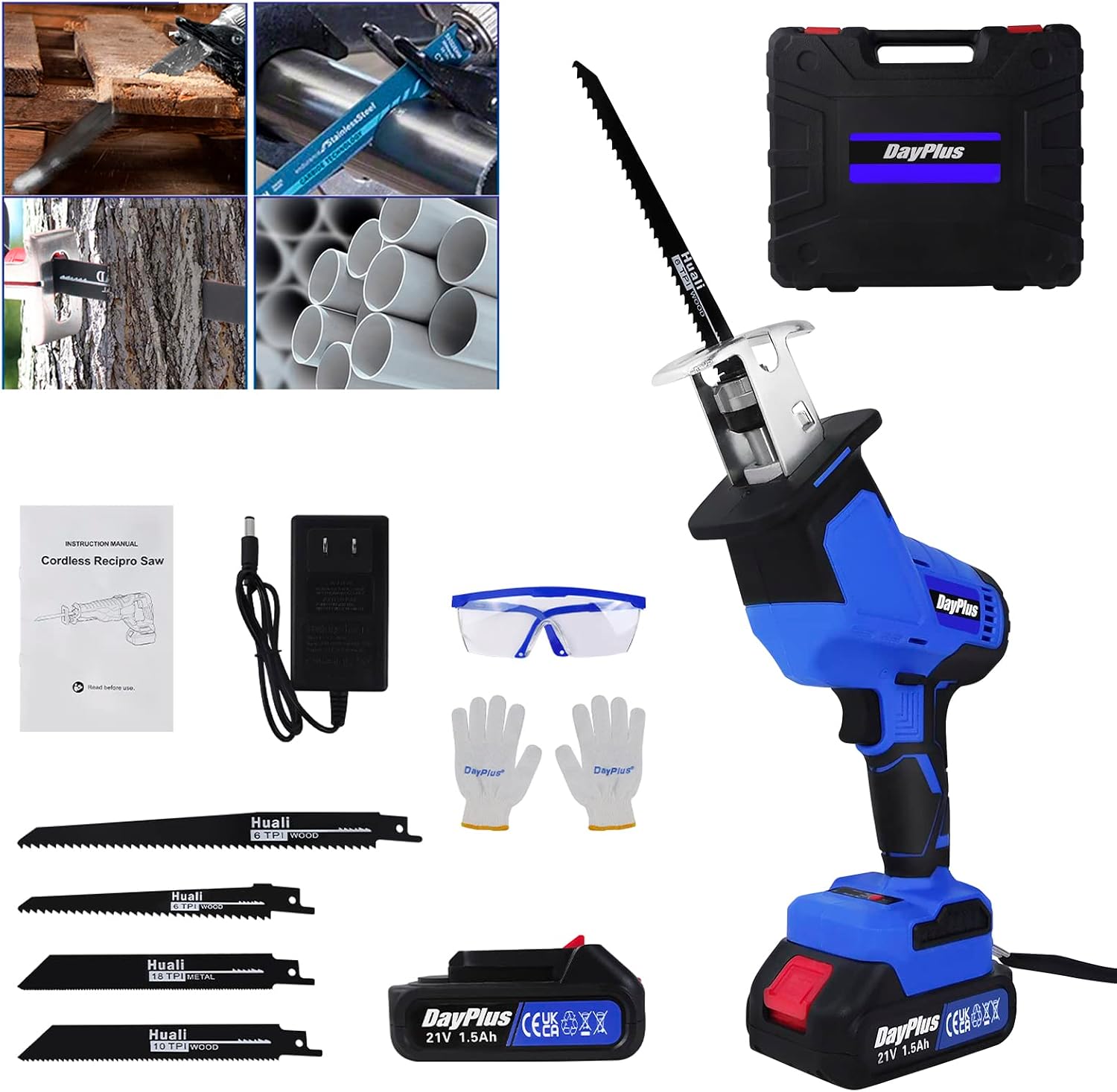 1150W Reciprocating Saw Variable Speed Sabre Saw