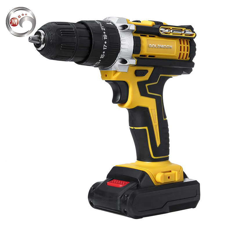 18V Cordless Screwdriver Drill Set Lithium Ion 2 Speed