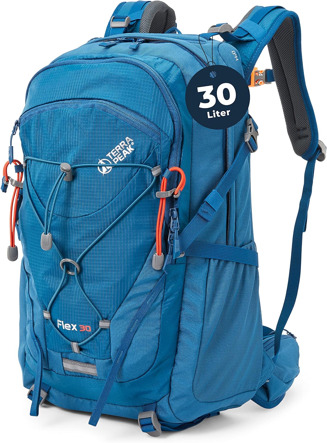 30L Outdoor Backpack with Rain Cover Hiking Daypack