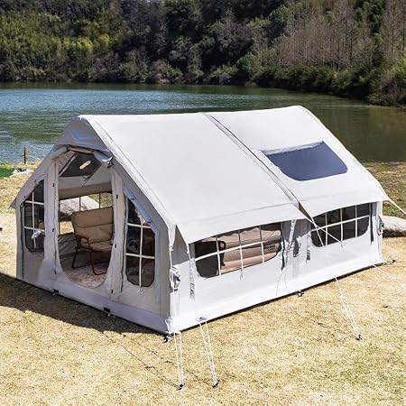 Inflatable Camping Tent Instant Pop Up Air Tent 6-Person
