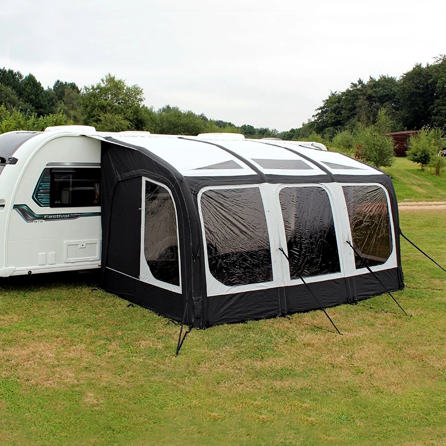 Inflatable Awning Air Beam Annex Tent Camping