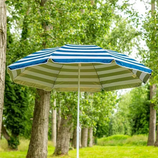Outdoor Beach Umbrella UV Protection Tilting