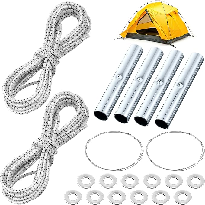 Tent Repair Kit Pole Replacement Parts Camping