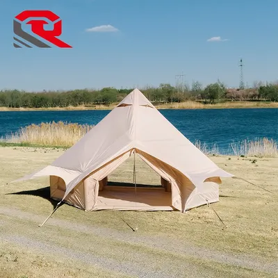 Luxury Glamping Tent Yurt Canvas 4m Diameter