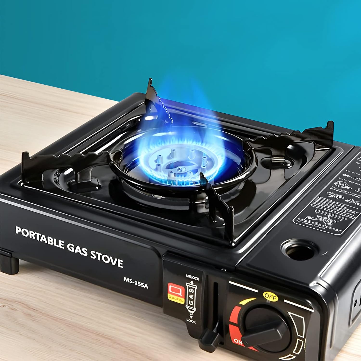 Camping Stove Portable Gas Burner Outdoor Cooking