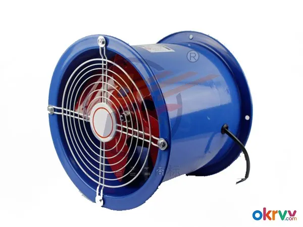 CDZ Low-Noise Axial Fan for Commercial Ventilation
