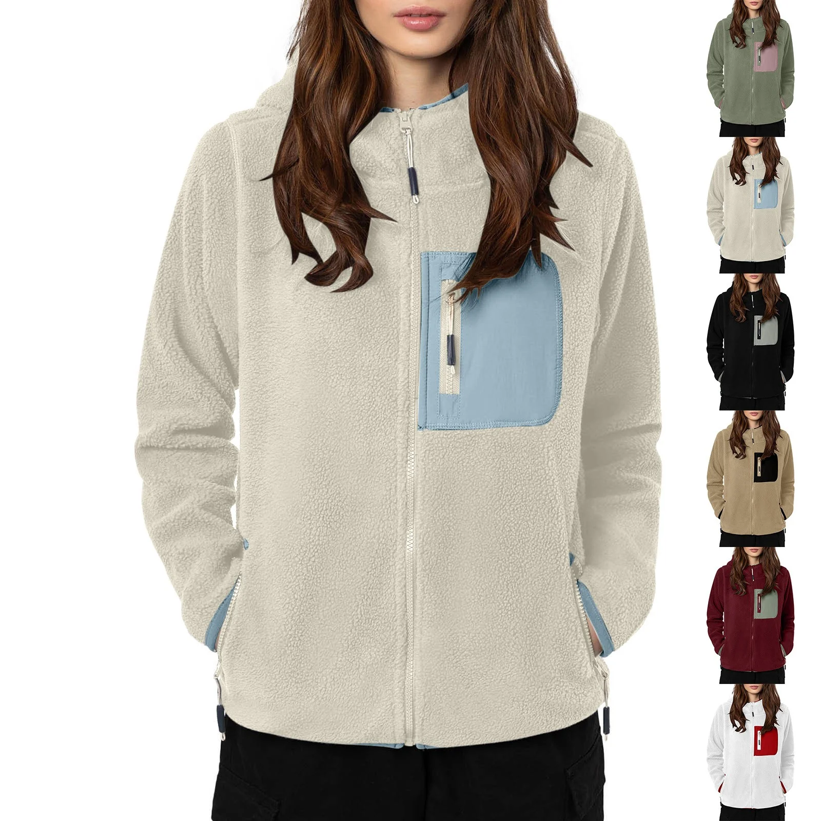 Fleece Jacket Outdoor Polar Fleece Coat