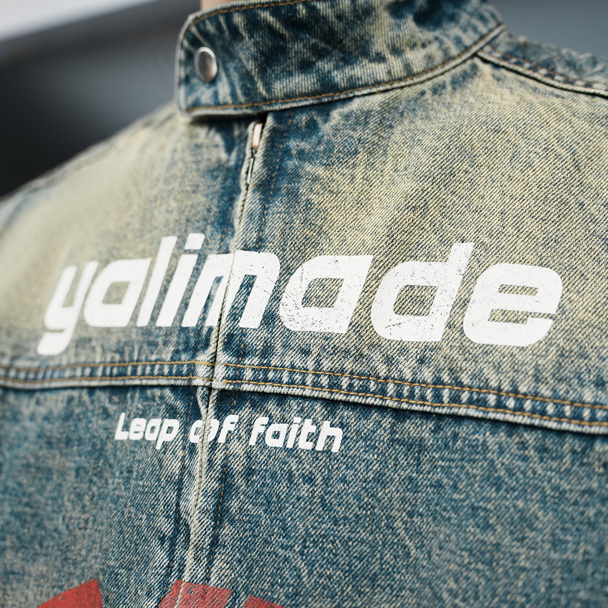 Custom Denim Jacket OEM Brand Clothing
