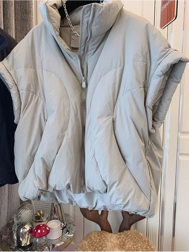Puffer Vest Sleeveless Jacket Winter
