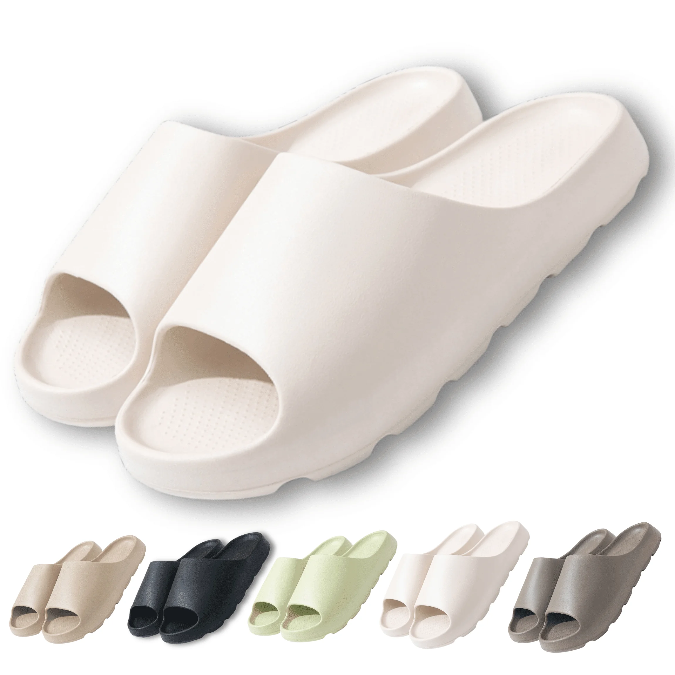 Cloud Slides Pillow Slippers Thick Sole