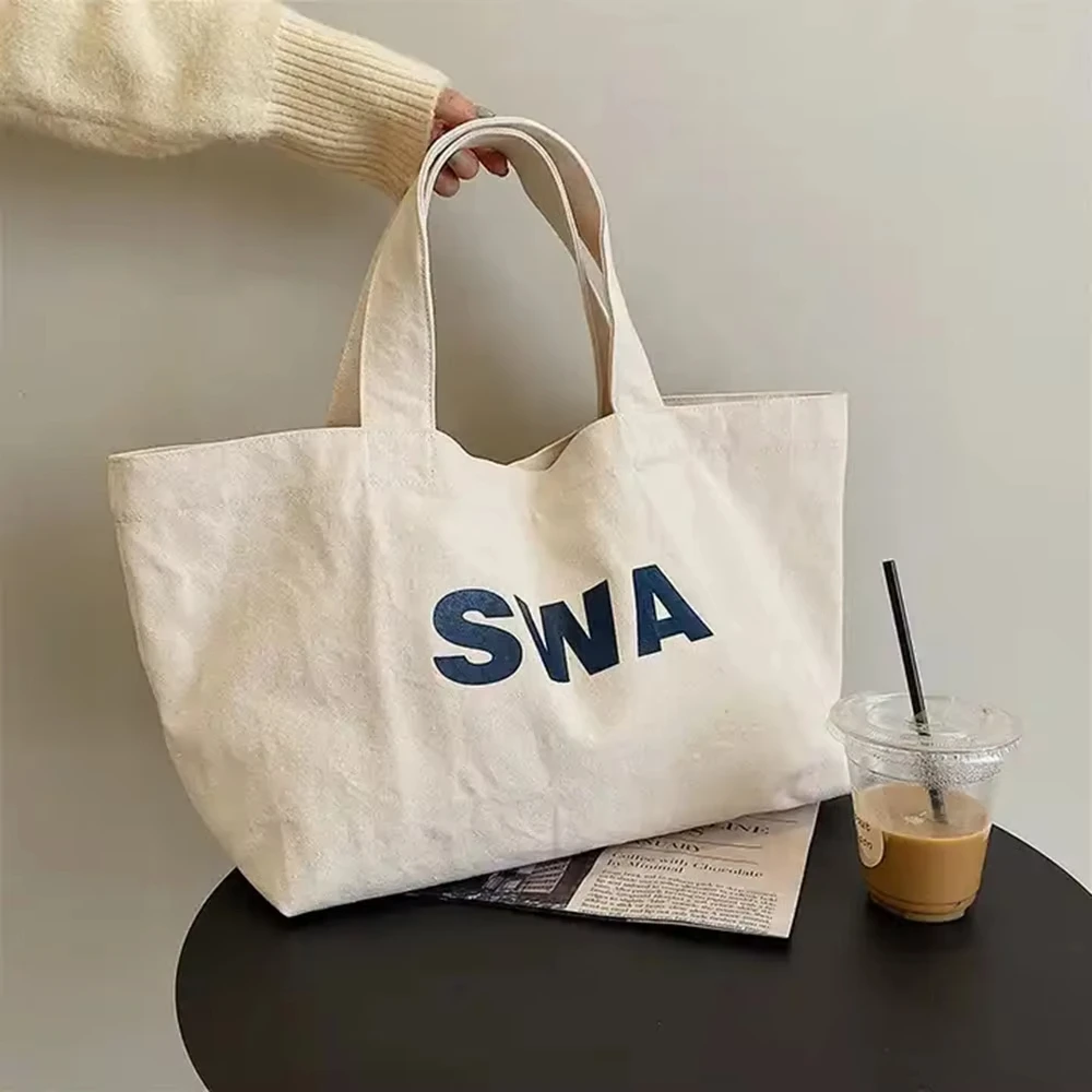 Canvas Tote Bag Custom Printed Shopping