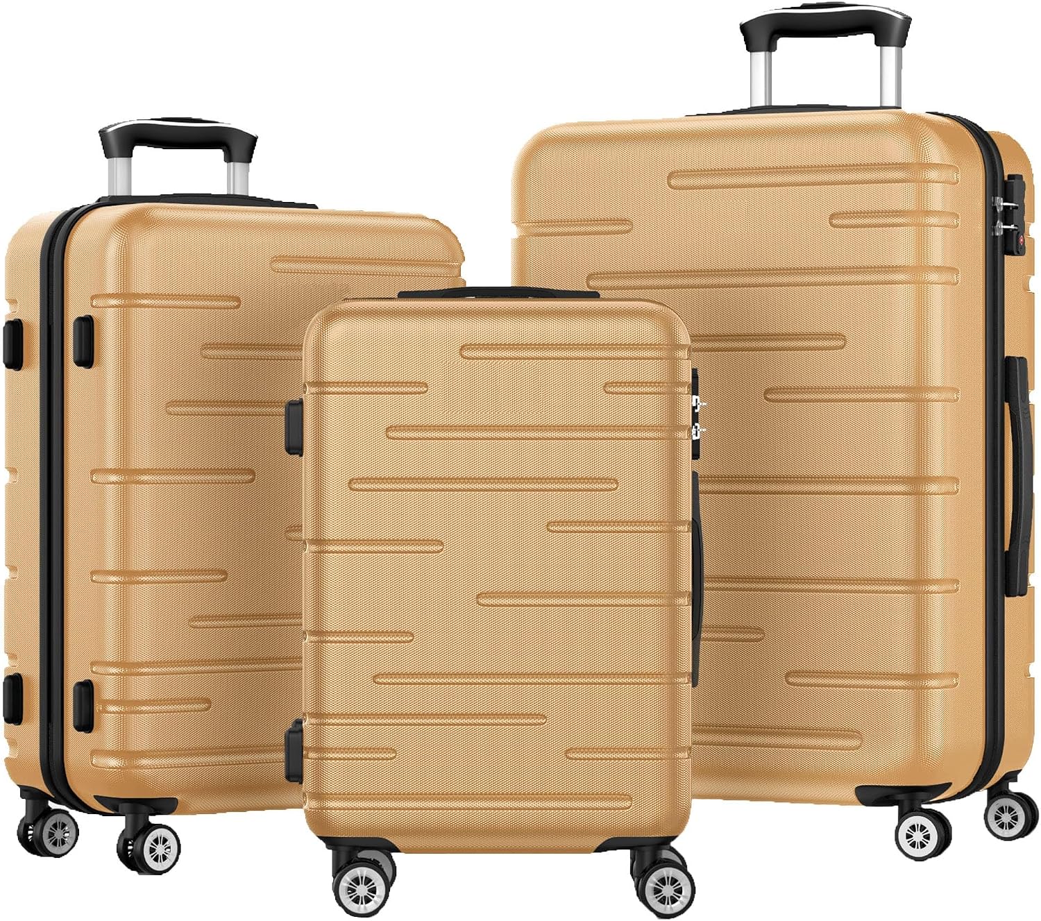 Hardshell Luggage Set 3 Piece Suitcase