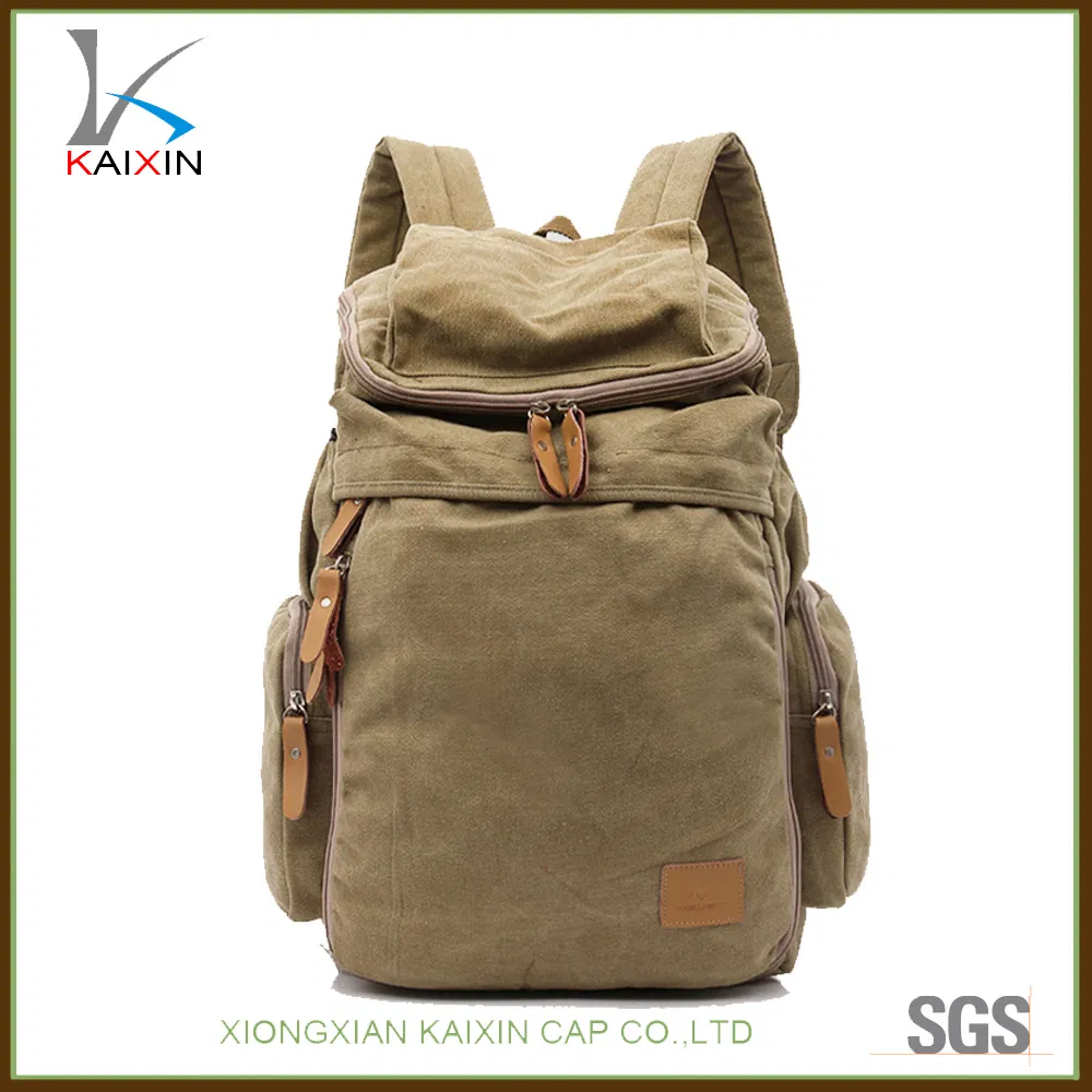 Canvas Backpack Vintage School Bag