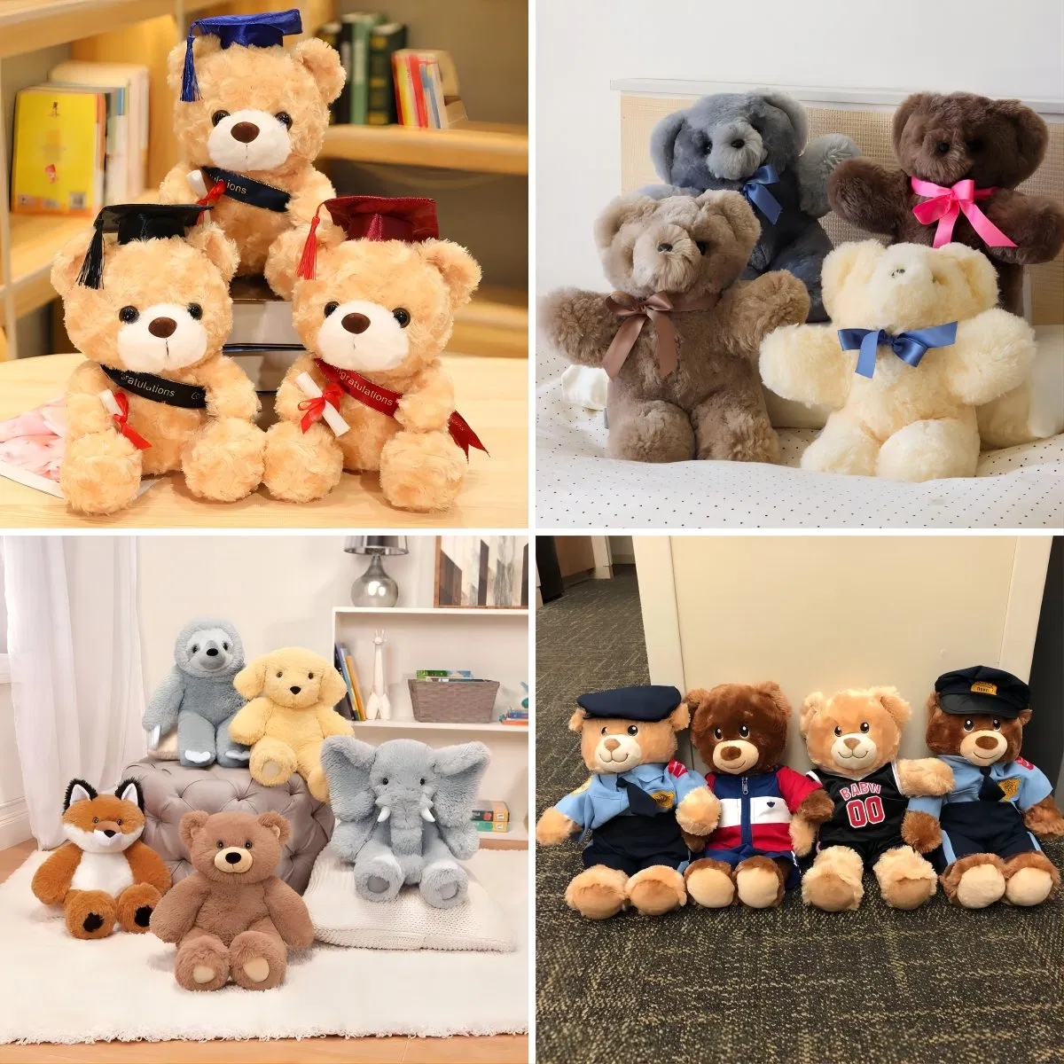 Custom Plush Teddy Bear OEM Stuffed Animal