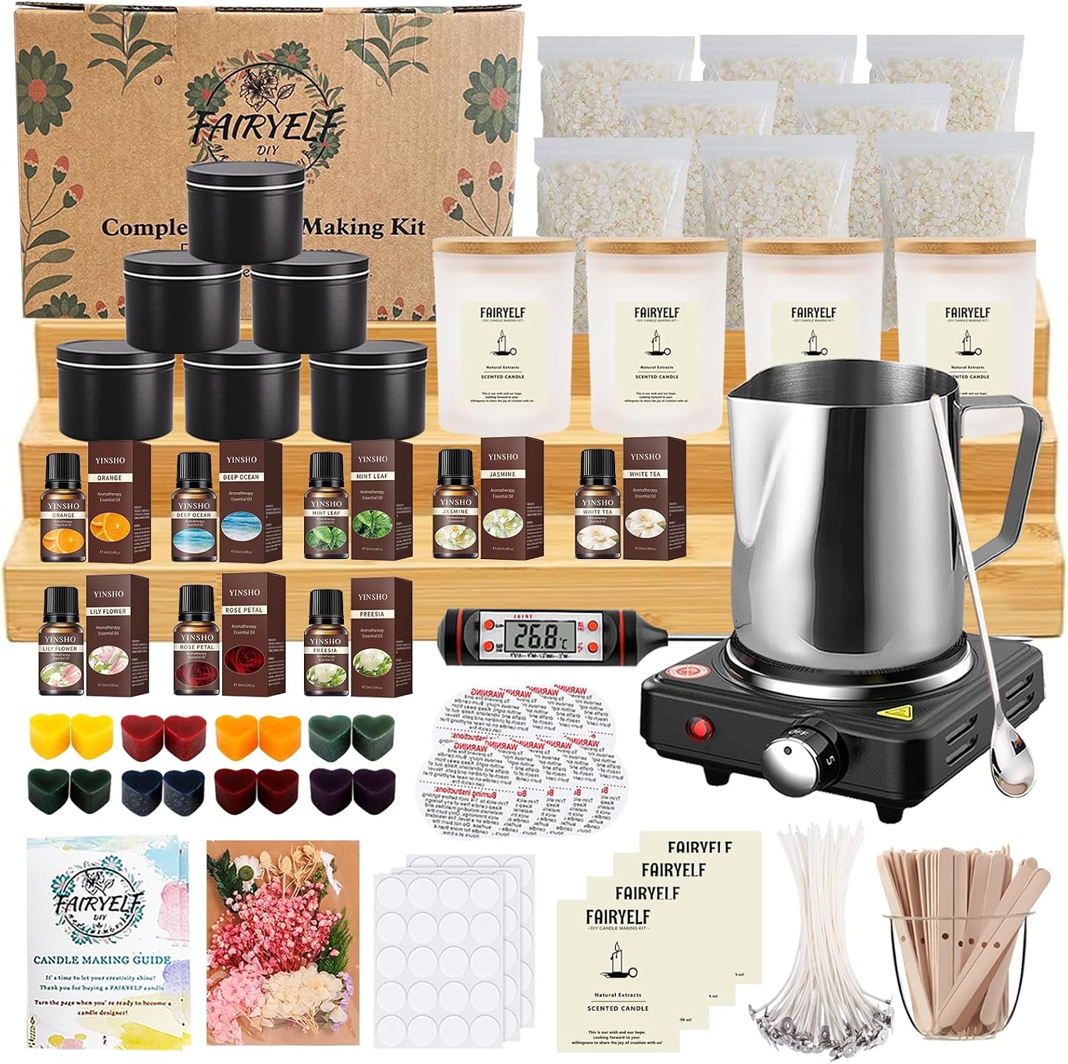 DIY Candle Making Kit Craft Gift Set