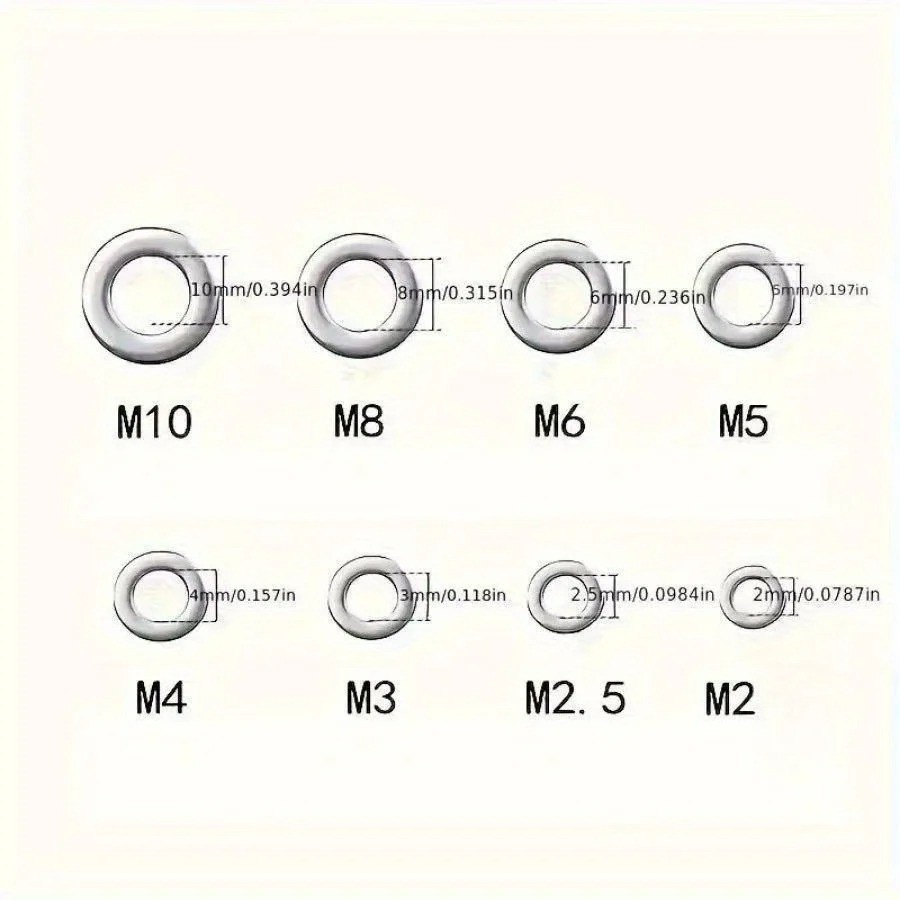 Fender Washer Large OD Stainless Steel