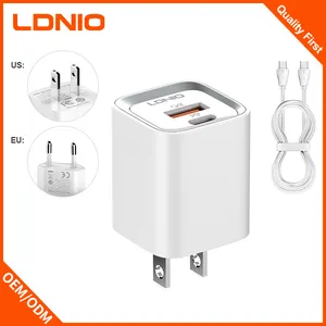 Ldnio A2318c Fast Charging USB-C Dual Port Adapter