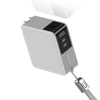 65W Power Bank with Built-in AC Charger (Model BC6521U)