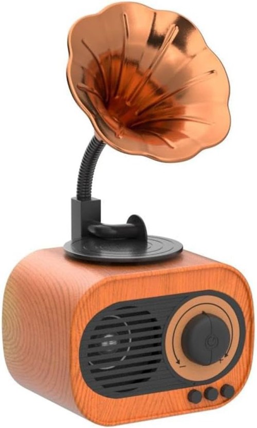 KW-70AS Retro Wooden Portable Wireless Speaker
